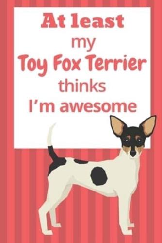 At Least My Toy Fox Terrier Thinks I'm Awesome