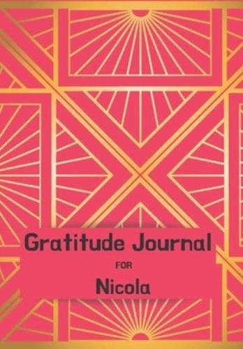 Gratitude Journal FOR NICOLA