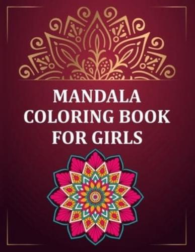 Mandala Coloring Book For Girls