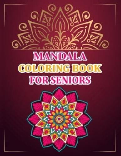 Mandala Coloring Book For Seniors
