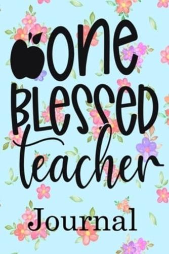 One Blessed Teacher Journal