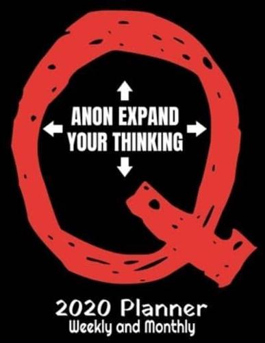 Q Anon Expand Your Thinking 2020 Planner