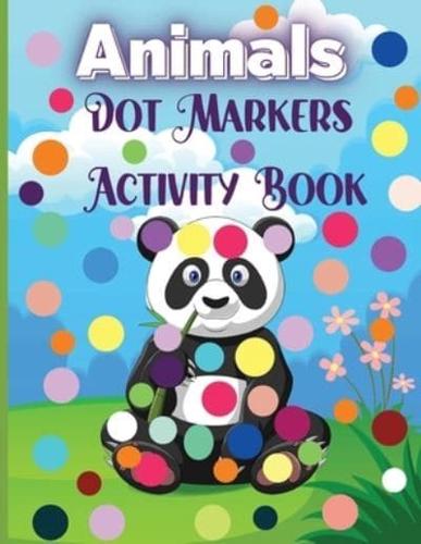 Animals Dot Markers Activity Book