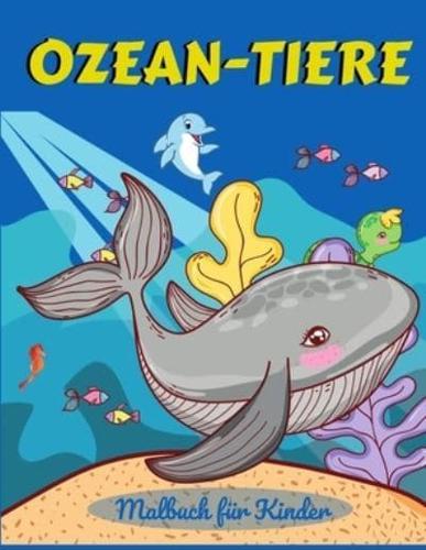 Ozean-Tiere Malbuch Für Kinder
