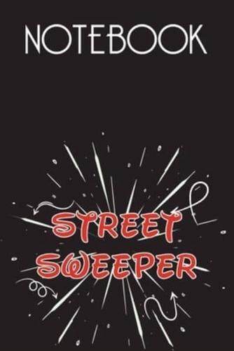 STREET SWEEPER Notebook, Simple Design