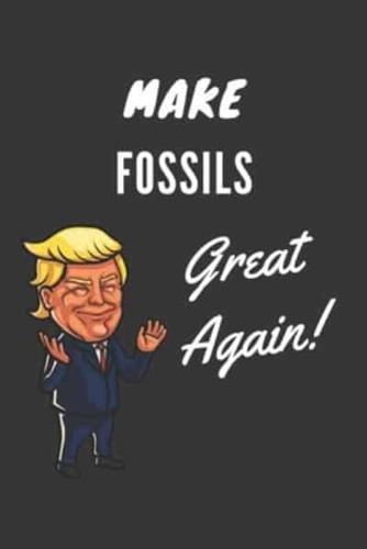 Make Fossils Great Again Notebook