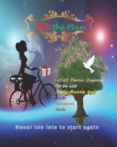 HIT THE PLAN-2020 Goals Monthly Planner To-Do List V.8