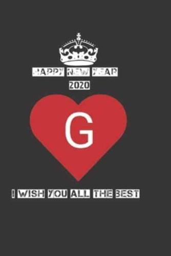 Happy New Year 2020 I Wish You All the Best G