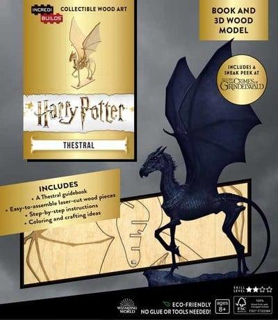 IncrediBuilds: Harry Potter: Thestral Book and 3D Wood Model
