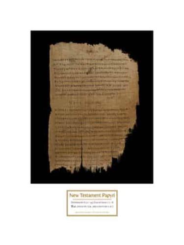 New Testament Papyri Art Prints