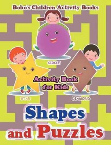 Shapes and Puzzles Activity Book for Kids