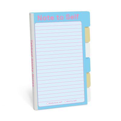 Knock Knock Note to Self Tabbed Sticky Notes
