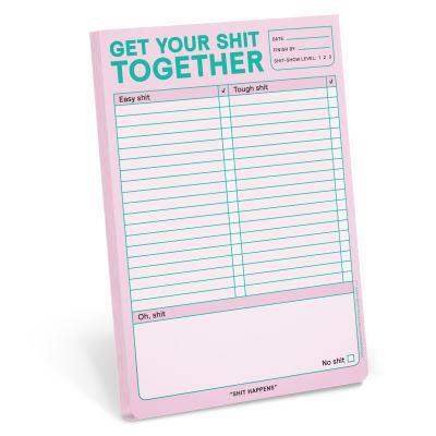 Knock Knock Get Your Shit Together Pad (Pastel Edition)