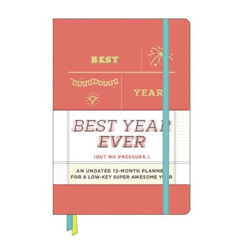 Knock Knock Best Year Ever Large Hardcover Planner