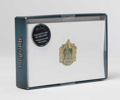 Harry Potter: Slytherin Crest Foil Note Cards. Set of 10