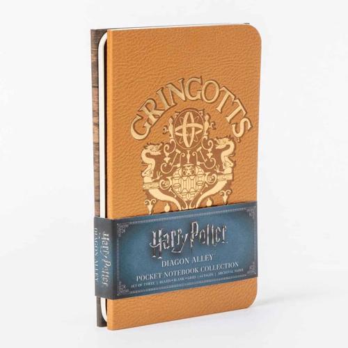 Harry Potter: Diagon Alley Pocket Journal Collection. Set of 3
