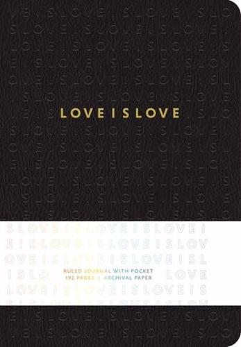 Love Is Love Hardcover Ruled Journal