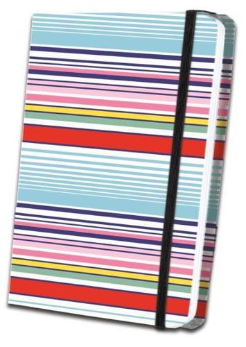 Thin Striped Fabric Journal