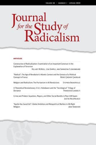 Journal for the Study of Radicalism 16, No. 1
