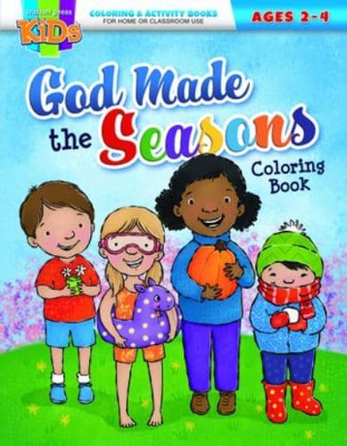 God Made the Seasons - Coloring/Activity Book (Ages 2-4)