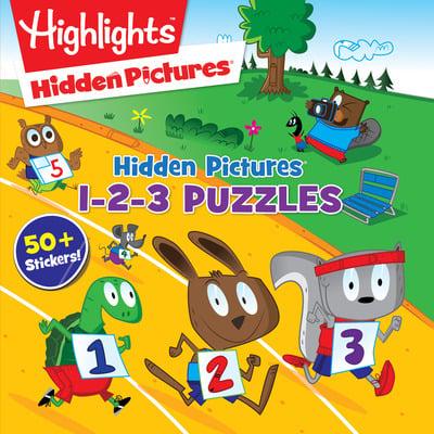 Hidden Pictures¬ 1-2-3 Puzzles