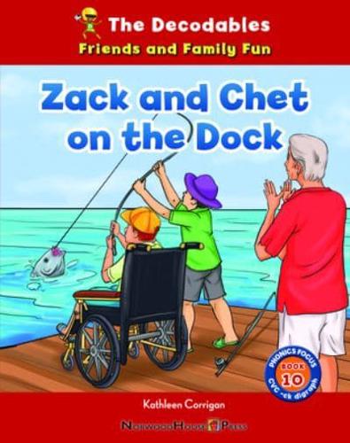 Zack and Chet on the Dock