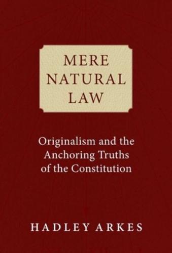 Mere Natural Law