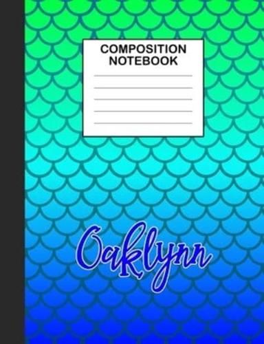 Oaklynn Composition Notebook