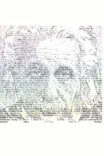 Albert Einstein's Portrait Made Out of Words - Blank Lined Notebook