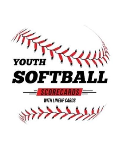 Youth Softball Scorecards With Lineup Cards