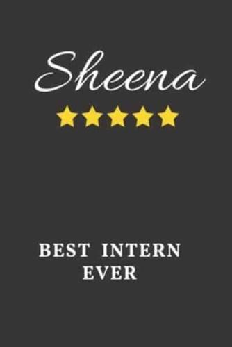 Sheena Best Intern Ever