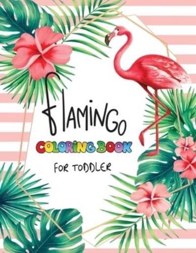 Flamingo Coloring Book For Toddler