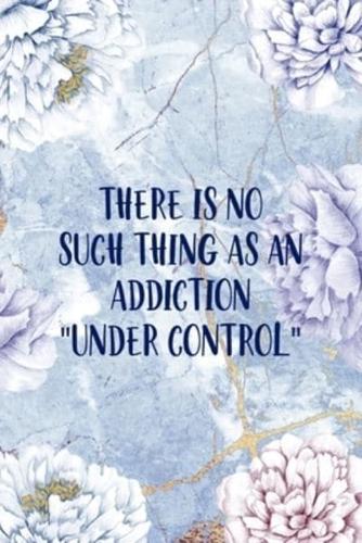 There Is No Such Thing As An Addiction "Under Control"