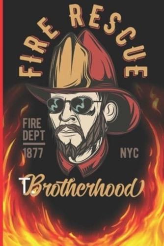 Fire Rescue Brotherhood Fire Dept 1877 NYC
