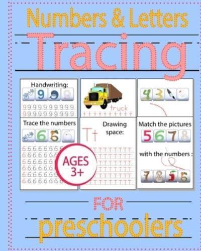 Numbers & Letters Tracing for Preschoolers