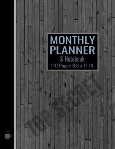 Monthly Planner and Notebook