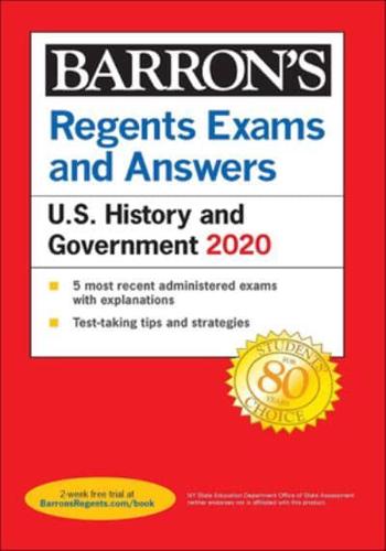 Regents Exams and Answers: U.S. Historyand Government 2020