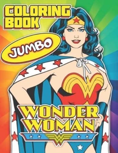 Wonder Woman JUMBO Coloring Book