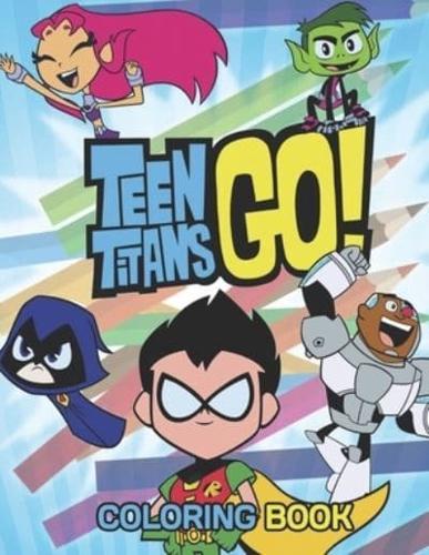Teen Titans GO! Coloring Book