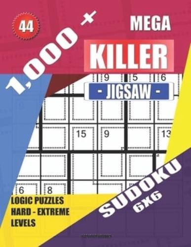 1,000 + Mega Jigsaw Killer Sudoku 6X6