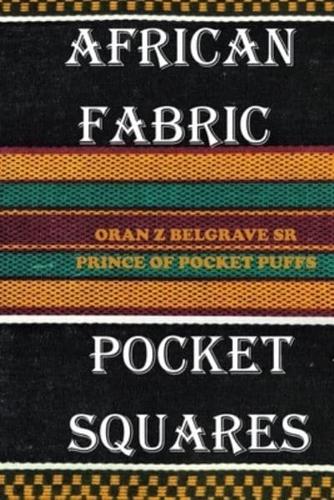 African Fabric Pocket Squares