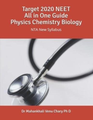 Target 2020 NEET All in One Guide Physics Chemistry Biology