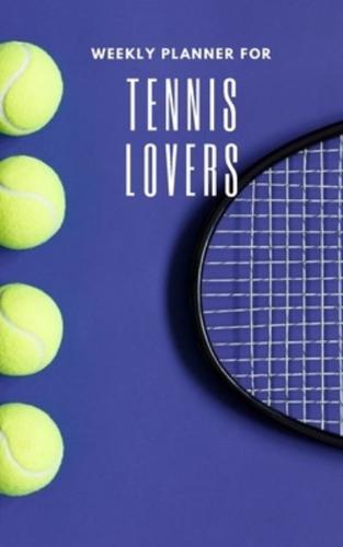 Weekly Planner for Tennis Lovers