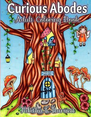 Curious Abodes Adult Coloring Book