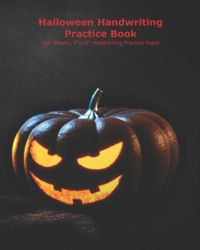 Halloween Handwriting Practice Book