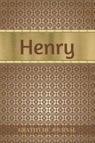Henry Gratitude Journal