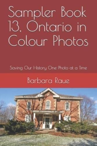 Sampler Book 13, Ontario in Colour Photos