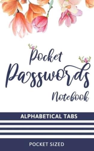 Pocket Password Notebook