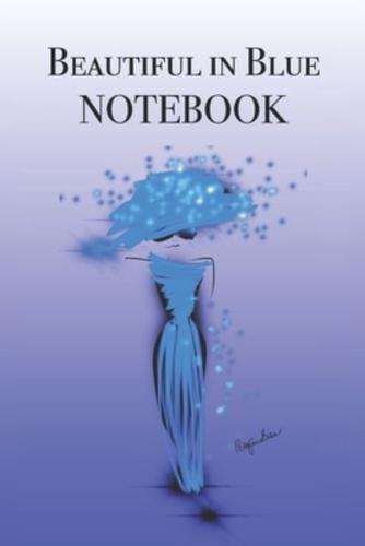 Beautiful in Blue Notebook