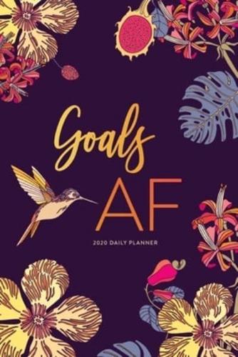 2020 Daily Planner; Goals AF